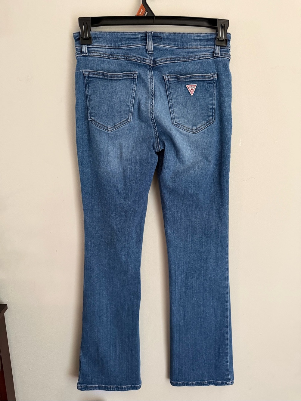Guess Women’s Mid Rise Bootcut Stretch Jeans Blue Size 27 Waist - Picture 3 of 9